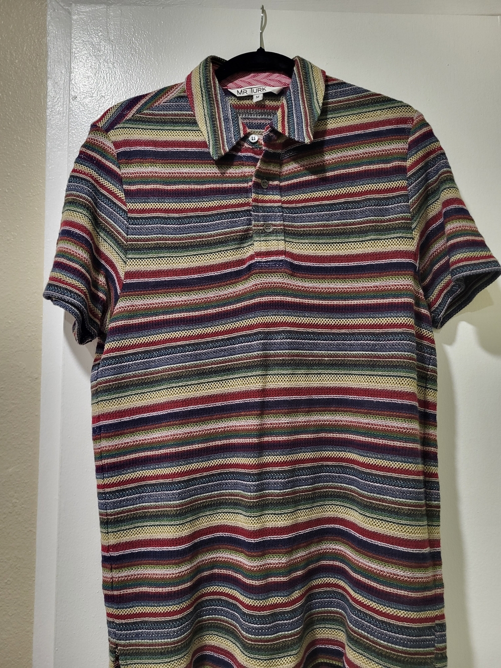 Mr Turk Multicolor Striped Polo Shirt - Men's
